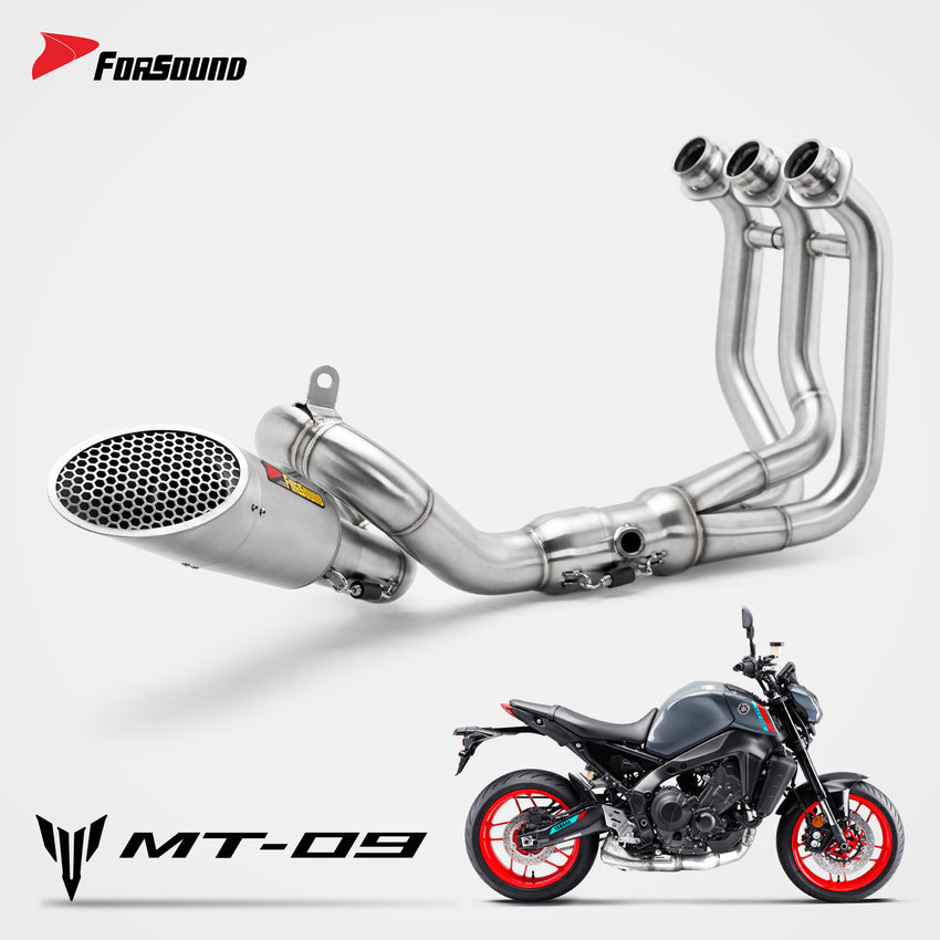 Yamaha MT09 Full Exhaust System Forsound Factory Wholesale Price