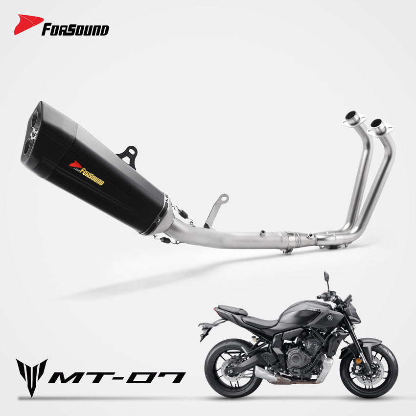 Yamaha MT07 Full Exhaust System Forsound Factory Wholesale Price