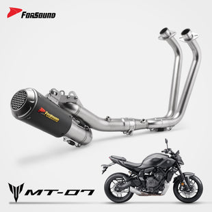 Yamaha MT07 Full Exhaust System Forsound Factory Wholesale Price