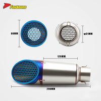 Stainless Steel 51Mm Full Motorcycle Exhaust Pipe for Yamaha R3 Full Exhaust ODM&OEM
