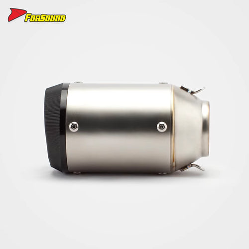 Stainless Steel Carbon Fiber 51Mm AR Cola End Can Exhaust Pipe for Universal Motorcycle Pipe
