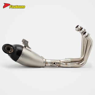 Yamaha Mt09 2019 Exhaust Full System 2013-2025 SS Sport Street Motorcycle 890Cc Deep Sound Customizable 2015 Mt09 Carbonio Mt09
