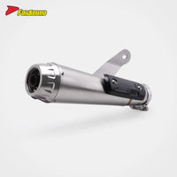 For S1000RR Exhaust FORSOUND Arrow Mid-Rear Integrated Stainless Steel Heat Shield High-Pitched Racing Exhaust Note OEM ODM