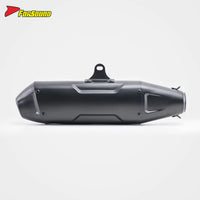 Universal 51Mm Black Stainless Steel Off-Road Motorcycles Exhaust Muffler DB Killer for ZX-10R CF800NK MT03 MT07 GSX-250R OEM