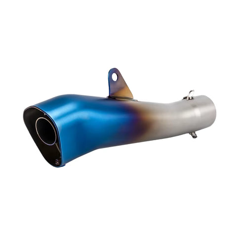 New Box Packaging Carbon Fiber Stainless Steel Motorcycle Exhaust System with Torch Escape Muffler