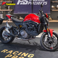 Ducati Monster 950 Titanium Alloy Mid-Pipe Exhaust 2021-Present Performance Grade New FORSOUND Lightweight Design OEM