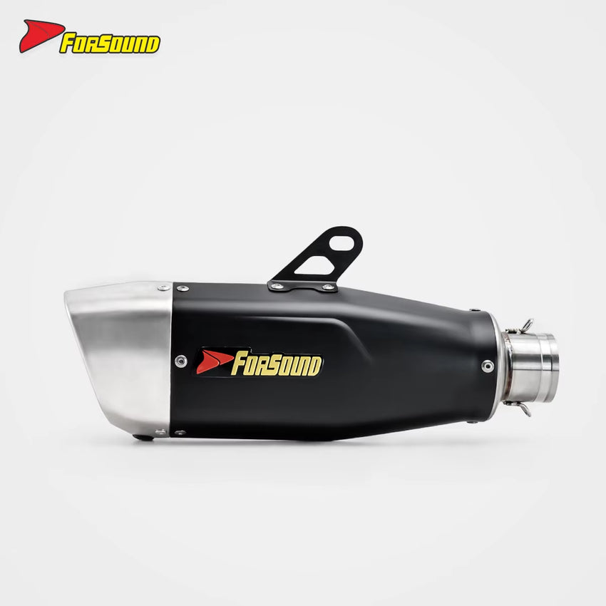 Stainless Steel Modified Blade-Style Exhaust Pipe Tail Section for Motorcycle Blade for ZX-4RR R3 Excelle 321 RC390 V4 Race 800