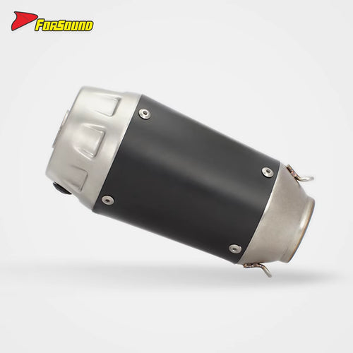 RS for Exhaust Pipe for ZX-6R Z900 Race 600 for KTM Apulia for Honda Condition Carbon Fiber Material Modified Tail Section Rivet