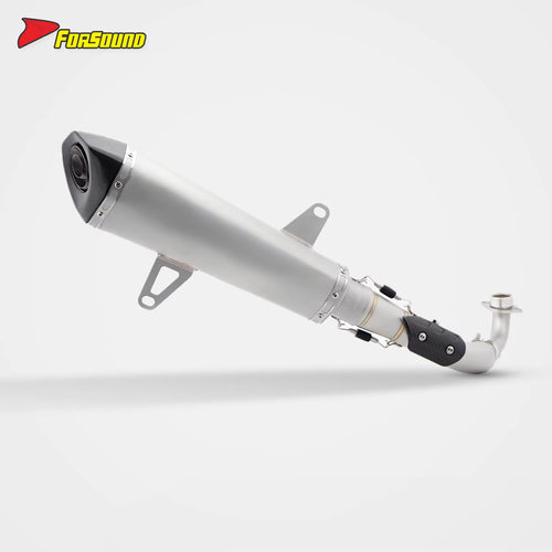 For X-MAX Stainless Steel 51Mm Exhaust Full Motorcycle Exhaust System