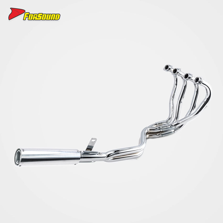 Exquisite and Heat Resistant Retro-Style Eires Model Electroplated Motorcycle Full System Exhaust Pipe for HONDA CBX400F