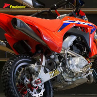 Custom Exhaust System for 4-Stroke Motorcycles