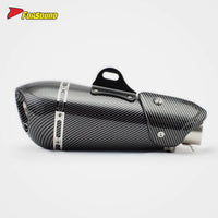 For BMW R1200GS Escapes Yoshimura Carbono ADV Motorcycle Exhaust Slip-On Carbon Fiber Heat Shield Escape Sc Simil Carbono Moto