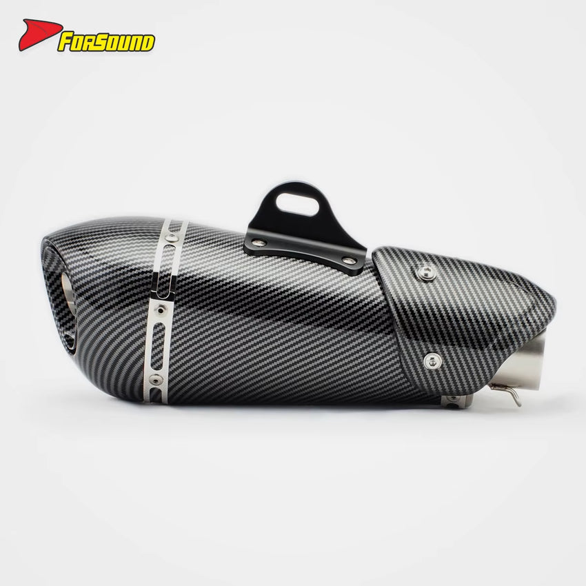 For BMW R1200GS Escapes Yoshimura Carbono ADV Motorcycle Exhaust Slip-On Carbon Fiber Heat Shield Escape Sc Simil Carbono Moto