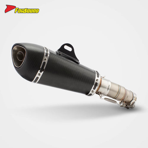 Stainless Steel 51Mm Exhaust Mid-Tail Exhaust Pipe for Kawasaki Ninja 400