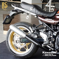 FORSOUND Kawasaki Z900Rs-One Cast Iron Exhaust Pipe-New Replacement Part for Monaka (Black/White)
