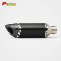 Universal Stainless Steel Exhaust Muffler for Motorcycles New Condition 51Mm Caliber Carbon Brazing Escapes Yoshimura Carbono