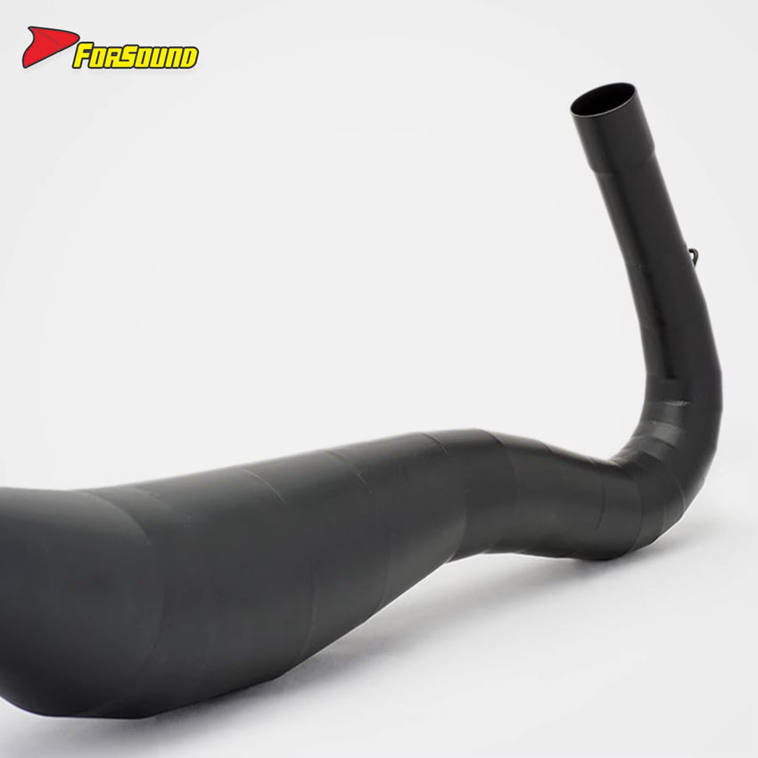 Yamaha Tzr 125 Straight Neck Black Motorcycle Exhaust System New Condition Two Stroke Exhaust Smoother for Yamaha Tzr 125