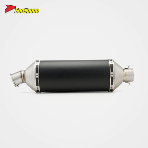 RS Original Universal Motorcycle Exhaust Pipe Stainless Steel Sound Excited Pipe 51Mm Caliber End Can
