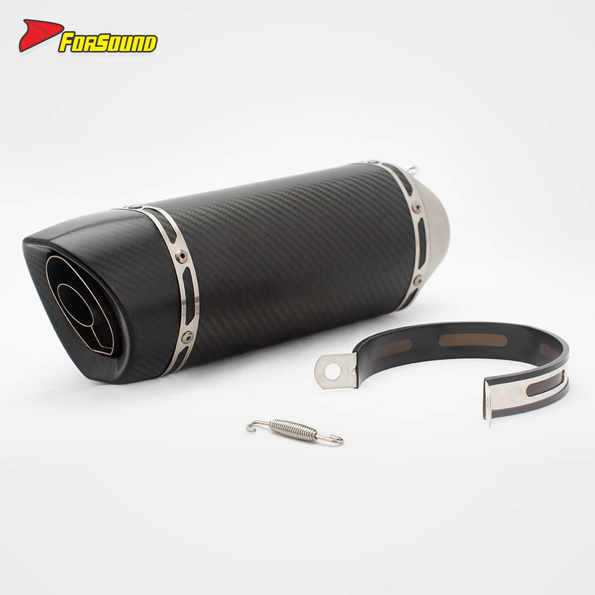 Stainless Steel 51Mm Exhaust Mid-Tail Exhaust Pipe for Ninja 400