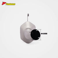 For BMW R1300GS Fit 2023-2025 60Mm Silvery White Matte Titanium Alloy Motorcycle Mid-Tail Integrated Exhaust Pipe1300Cc ADV OEM