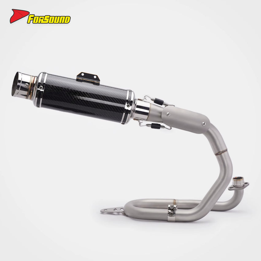 For Honda Monkey 125 Exhaust Vintage Small-Displacement Cannon-Style Full Exhaust System Urban Commute OEM Interface Compatible