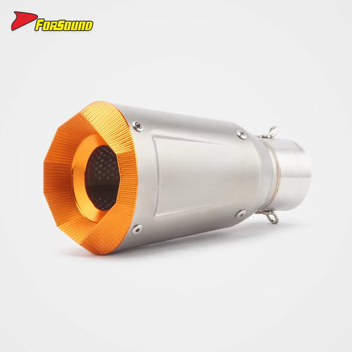 Factory Direct New Condition 51Mm/60Mm Universal Motorcycle Exhaust Muffler with DB Killer Race-Inspired for ZX-4R ZX-6R MT09