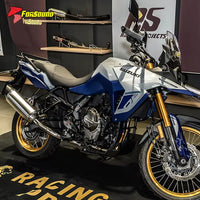 For SUZUKI V-Strom800De Fit 2022-2025 OEM ODM Titanium Alloy Motorcycle Full Exhaust System Side-Exit Exhaust Pipe Customizable