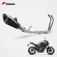 Yamaha MT07 Full Exhaust System Forsound Factory Wholesale Price