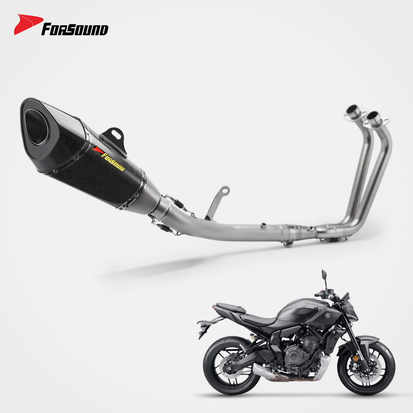 Yamaha MT07 Full Exhaust System Forsound Factory Wholesale Price
