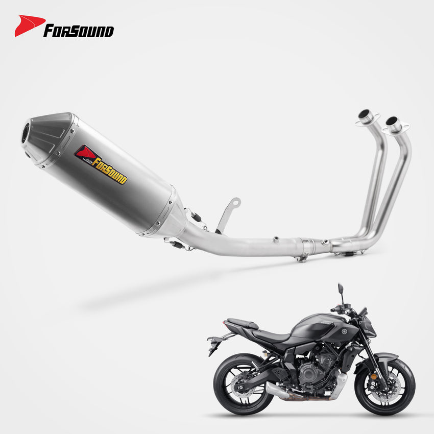 Yamaha MT07 Full Exhaust System Forsound Factory Wholesale Price