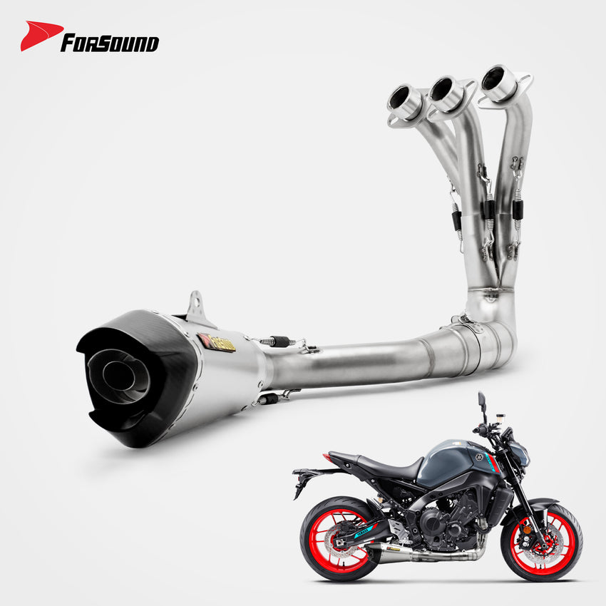 Yamaha MT09 Full Exhaust System Forsound Factory Wholesale Price