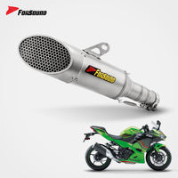 Kawasaki Ninja400 Slip-On Exhaust System Forsound Factory Wholesale Price
