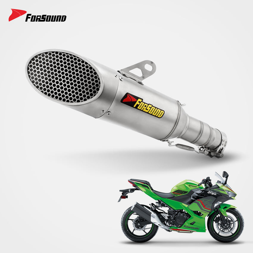 Kawasaki Ninja400 Slip-On Exhaust System Forsound Factory Wholesale Price