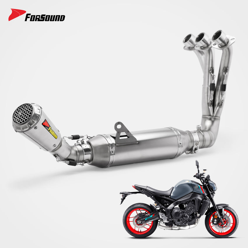 Yamaha MT09 Full Exhaust System Forsound Factory Wholesale Price