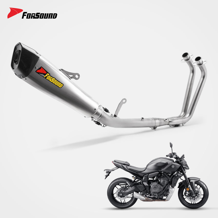 Yamaha MT07 Full Exhaust System Forsound Factory Wholesale Price