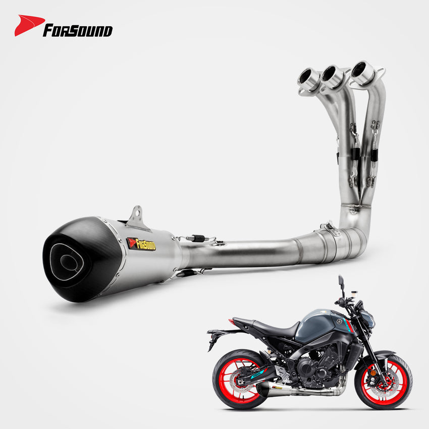 Yamaha MT09 Full Exhaust System Forsound Factory Wholesale Price