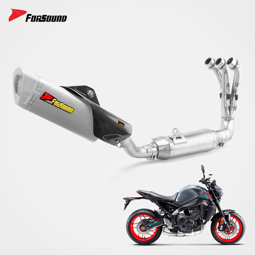 Yamaha MT09 Full Exhaust System Forsound Factory Wholesale Price