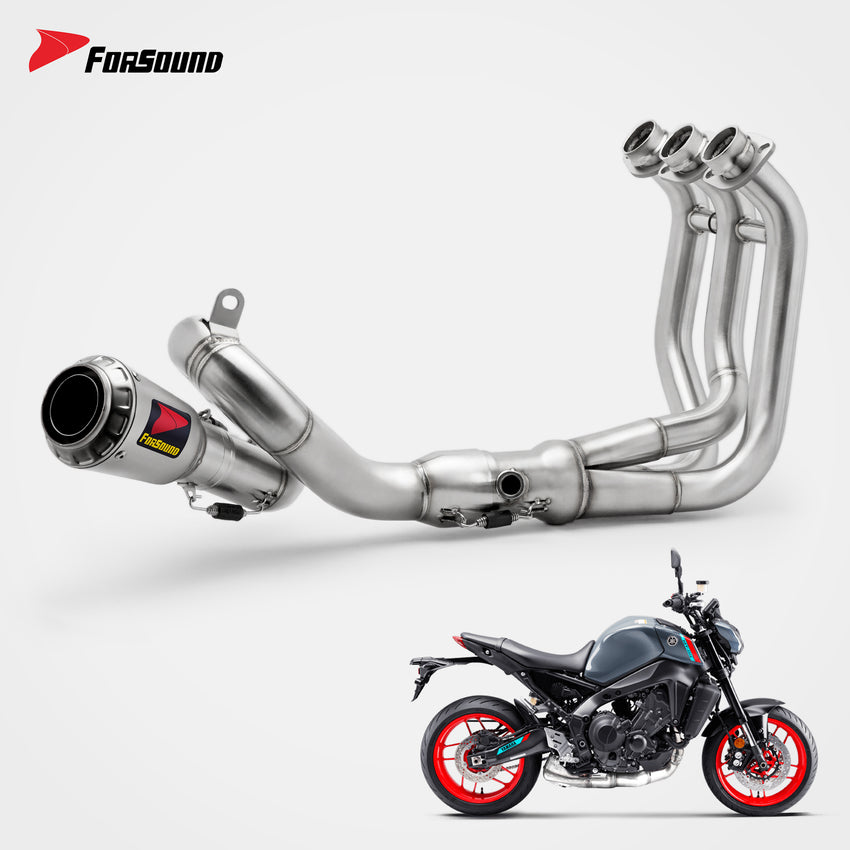 Yamaha MT09 Full Exhaust System Forsound Factory Wholesale Price