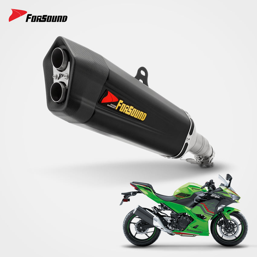 Kawasaki Ninja400 Slip-On Exhaust System Forsound Factory Wholesale Price