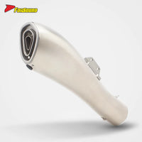 RS for Dolphin Style Z400 Z900 GSX CB R3 Sprint 300 Benelli CF Moto Stainless Steel Modified Motorcycle Exhaust Pipe