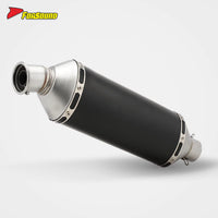 RS Original Universal Motorcycle Exhaust Pipe Stainless Steel Sound Excited Pipe 51Mm Caliber End Can