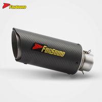 Stainless Steel 51Mm Car Nozzle Young Lion End Can Exhaust Pipe Universal Motorcycle Pipe