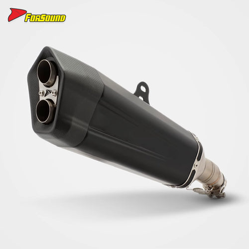 For KAWASAKI Ninja400 51Mm Caliber Stainless Steel Motorcycle Mid-Tail Integrated Exhaust Pipe Twin-Cylinder Power Boost OEM