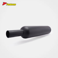 For Clc450 Black Stainless Steel Torpedo-Style Muffler Section Retro Cruiser Exhaust Deep Mellow Note Fit 2023-2026 Model