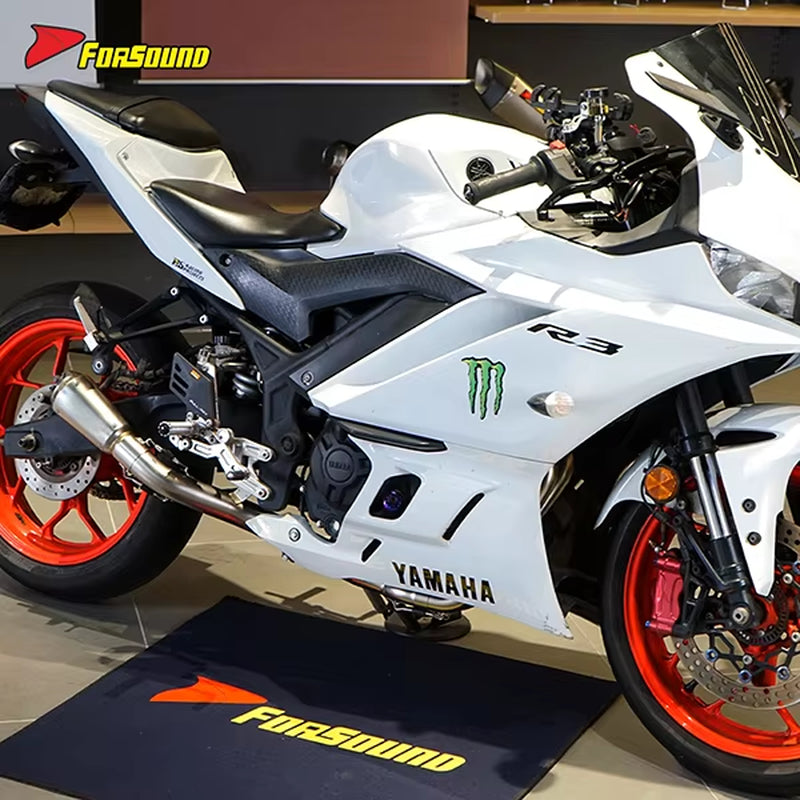 Stainless Steel 51Mm Exhaust Full Motorcycle Exhaust System Yamaha R3 Exhaust Mt25 ODM OEM