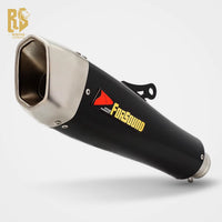 RS Original Universal Modified Motorcycle Exhaust Pipe Stainless Steel Carbon Fiber Tail Section of the Exhaust Pipe CM500/300