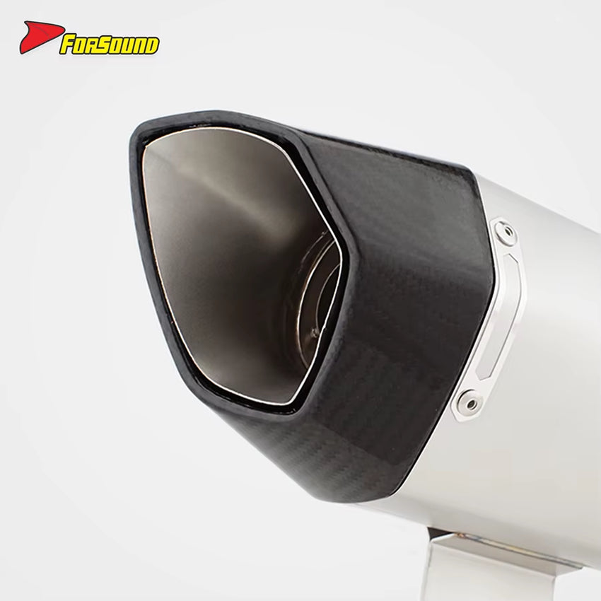Stainless Steel Exhaust Yamaha XMAX Sport Maxi-Scooter TSS Model Full System Low Backpressure High Flow 2017-2026 Compatible