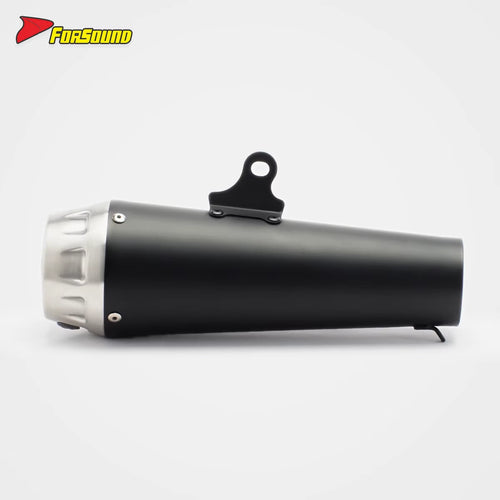 New Universal FORSOUND 51Mm Diameter Stainless Steel Ar-Style Slip Exhaust Aftermarket Motorcycle Exhaust For