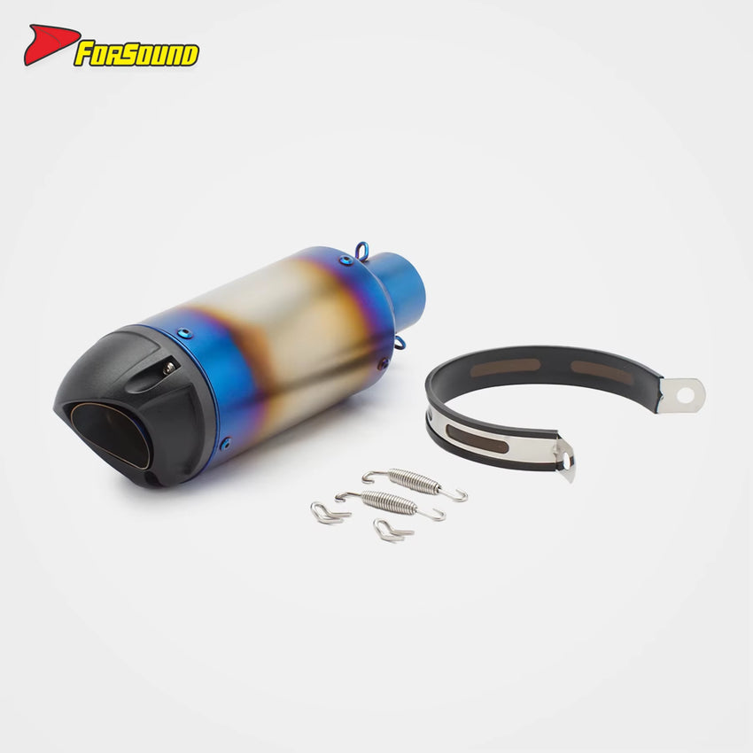 Stainless Steel 51Mm Exhaust Mid-Tail Exhaust Pipe for Ninja 400