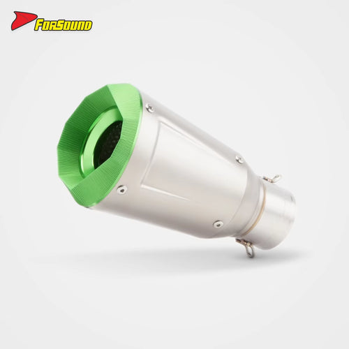 Factory Direct New Condition 51Mm/60Mm Universal Motorcycle Exhaust Muffler with DB Killer for KAWASAKI ZX-4R ZX-6R YAMAHA MT09